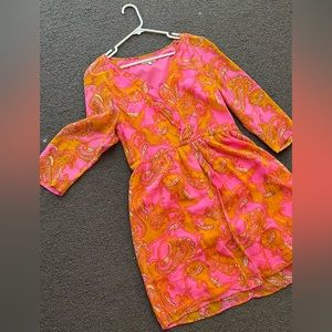 Broadway & Broome paisley dress